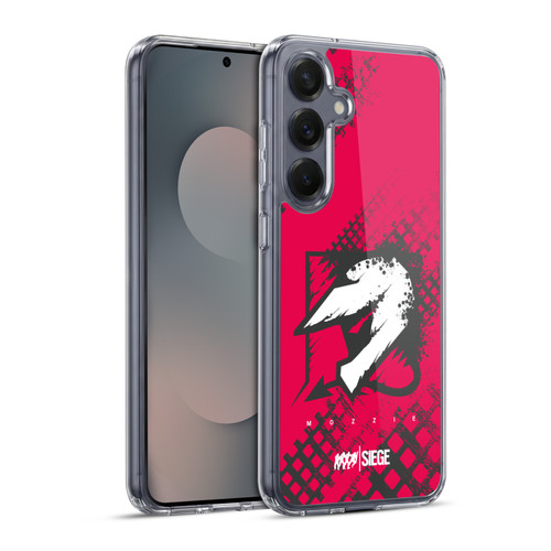 Tom Clancy's Rainbow Six Siege Icons Mozzie Soft Gel Case for Samsung Galaxy S25+ & MagSafe