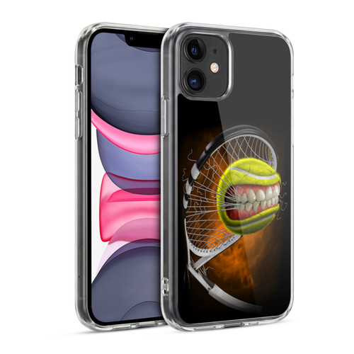 Tom Wood Monsters Tennis Soft Gel Case for Apple iPhone 11
