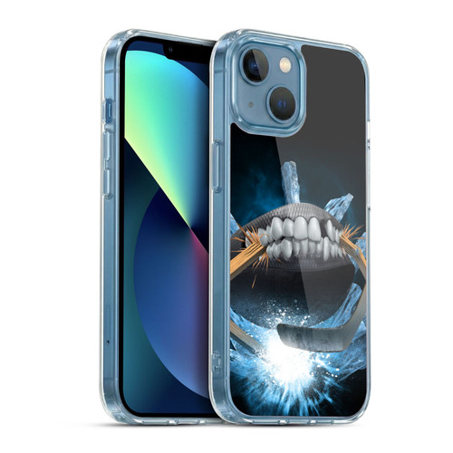 Tom Wood Monsters Hockey Soft Gel Case for Apple iPhone 13 Mini & MagSafe