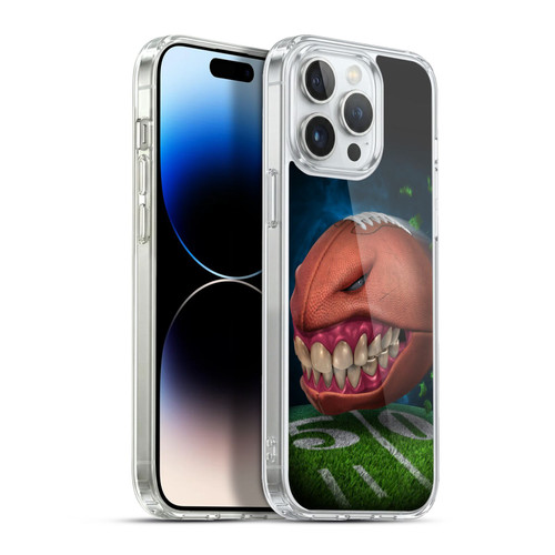 Tom Wood Monsters Football Soft Gel Case for Apple iPhone 13 Pro Max & MagSafe