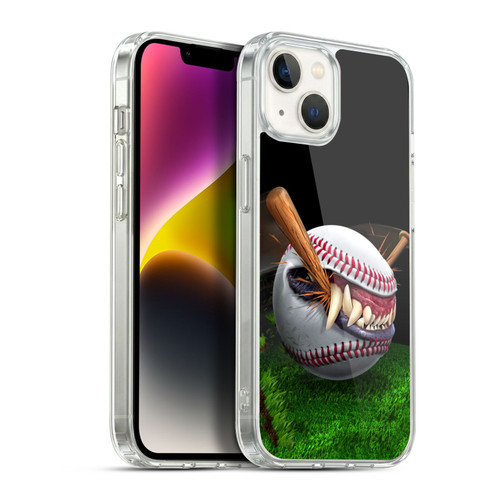 Tom Wood Monsters Baseball Soft Gel Case for Apple iPhone 14 Plus & MagSafe