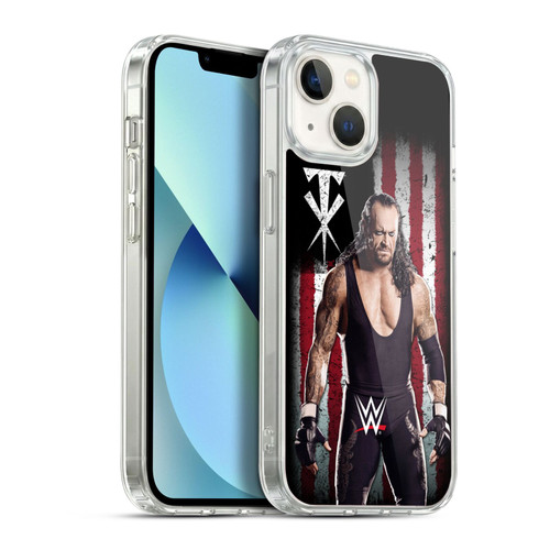 WWE American Flag Superstars Undertaker Soft Gel Case for Apple iPhone 13