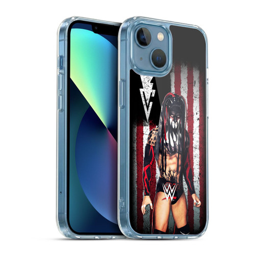 WWE American Flag Superstars Finn Bálor Soft Gel Case for Apple iPhone 13 Mini & MagSafe