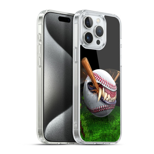 Tom Wood Monsters Baseball Soft Gel Case for Apple iPhone 15 Pro Max & MagSafe