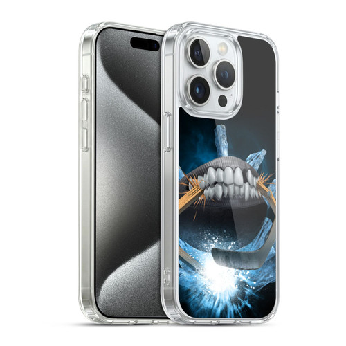 Tom Wood Monsters Hockey Soft Gel Case for Apple iPhone 15 Pro & MagSafe