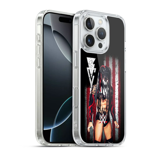 WWE American Flag Superstars Finn Bálor Soft Gel Case for Apple iPhone 16 Pro & MagSafe