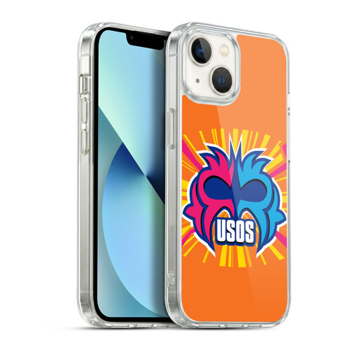 WWE The Usos Play Hard In The Paint Soft Gel Case for Apple iPhone 13