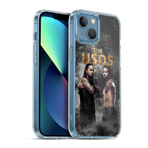 WWE The Usos LED Image Soft Gel Case for Apple iPhone 13 Mini & MagSafe