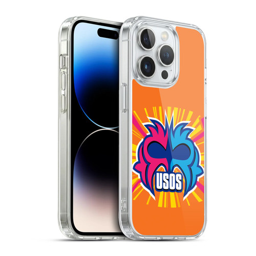 WWE The Usos Play Hard In The Paint Soft Gel Case for Apple iPhone 13 Pro & MagSafe