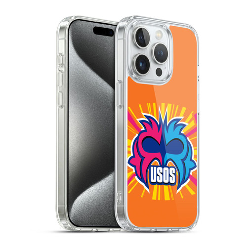 WWE The Usos Play Hard In The Paint Soft Gel Case for Apple iPhone 15 Pro & MagSafe