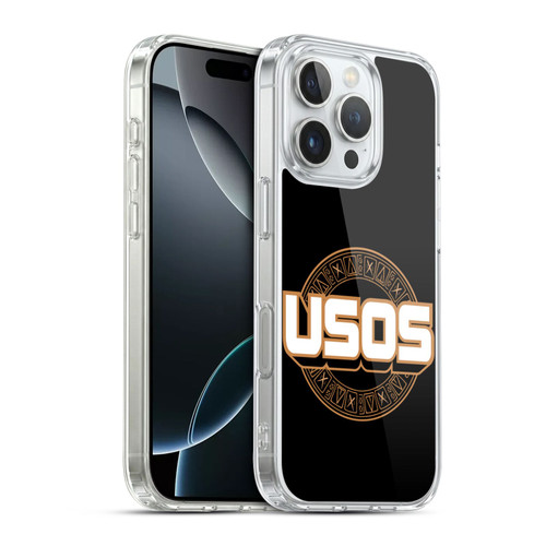 WWE The Usos Logotype Soft Gel Case for Apple iPhone 16 Pro & MagSafe
