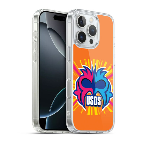 WWE The Usos Play Hard In The Paint Soft Gel Case for Apple iPhone 16 Pro & MagSafe
