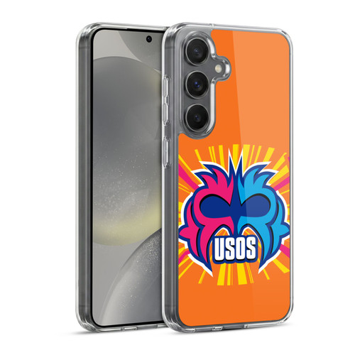 WWE The Usos Play Hard In The Paint Soft Gel Case for Samsung Galaxy S24 5G & MagSafe