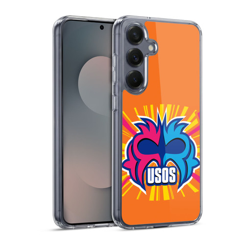 WWE The Usos Play Hard In The Paint Soft Gel Case for Samsung Galaxy S25 & MagSafe