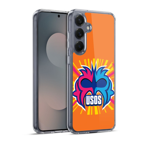 WWE The Usos Play Hard In The Paint Soft Gel Case for Samsung Galaxy S25+ & MagSafe