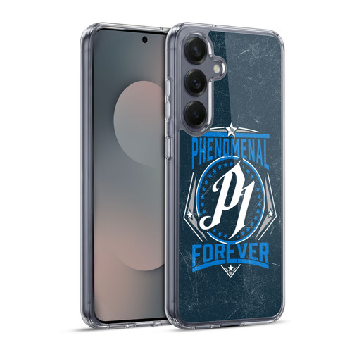 WWE Aj Styles Logo Soft Gel Case for Samsung Galaxy S25+ & MagSafe