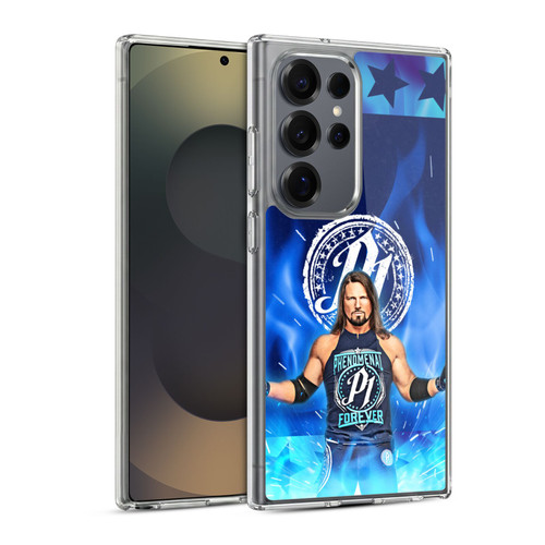 WWE Aj Styles Portrait Soft Gel Case for Samsung Galaxy S25 Ultra & MagSafe