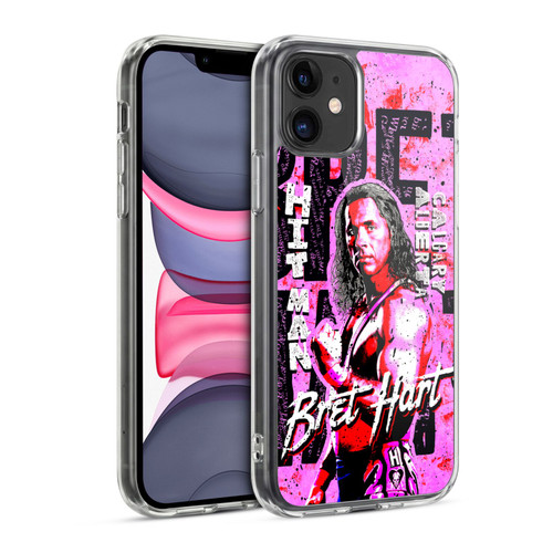WWE Bret Hart Graphics Soft Gel Case for Apple iPhone 11