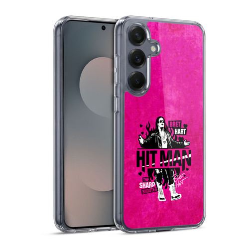 WWE Bret Hart Hitman Soft Gel Case for Samsung Galaxy S25 & MagSafe