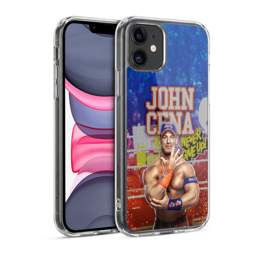 WWE 2017 John Cena LED Image Soft Gel Case for Apple iPhone 11