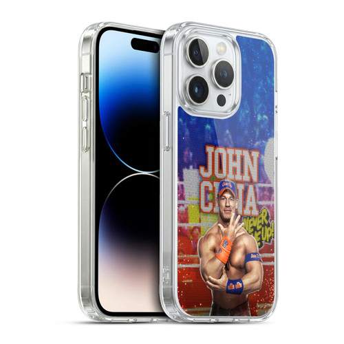 WWE 2017 John Cena LED Image Soft Gel Case for Apple iPhone 13 Pro & MagSafe