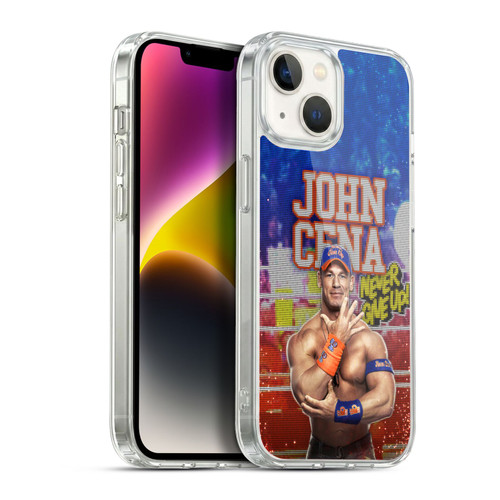 WWE 2017 John Cena LED Image Soft Gel Case for Apple iPhone 14