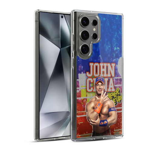 WWE 2017 John Cena LED Image Soft Gel Case for Samsung Galaxy S24 Ultra 5G & MagSafe