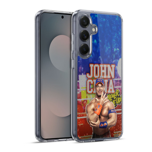WWE 2017 John Cena LED Image Soft Gel Case for Samsung Galaxy S25+ & MagSafe