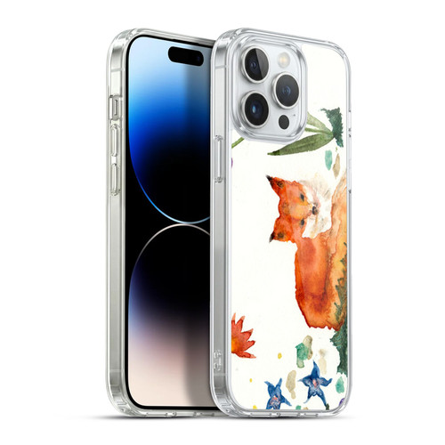 Wyanne Animals Little Fox In The Garden Soft Gel Case for Apple iPhone 13 Pro Max & MagSafe