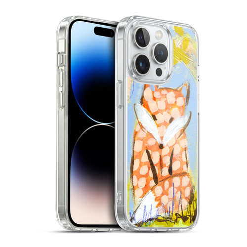 Wyanne Animals Fox In The Brambles Soft Gel Case for Apple iPhone 14 Pro & MagSafe