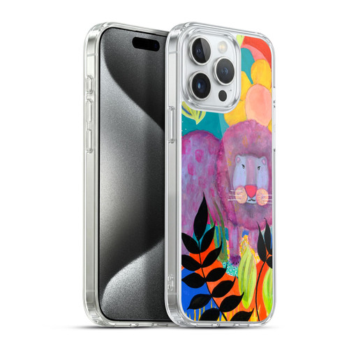 Wyanne Animals Lion Soft Gel Case for Apple iPhone 15 Pro Max & MagSafe