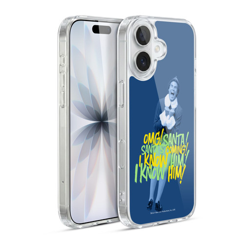Elf Movie Graphics 2 Santa I Know Him Soft Gel Case for Apple iPhone 17