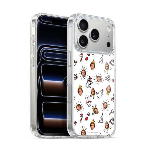 Elf Movie Graphics 2 Buddy Face Pattern Soft Gel Case for Apple iPhone 17 Pro
