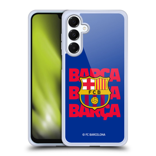 FC Barcelona Graphics Barca Crest Soft Gel Case for Samsung Galaxy A16 5G & MagSafe