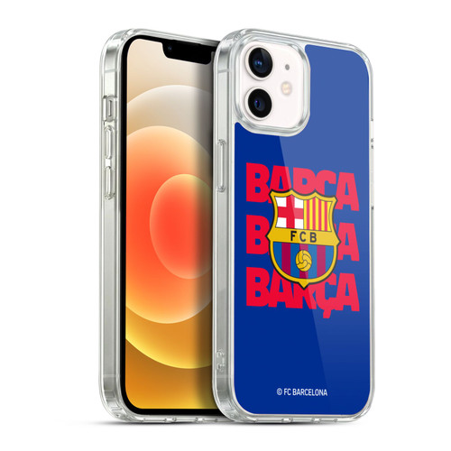 FC Barcelona Graphics Barca Crest Soft Gel Case for Apple iPhone 12 / iPhone 12 Pro & MagSafe