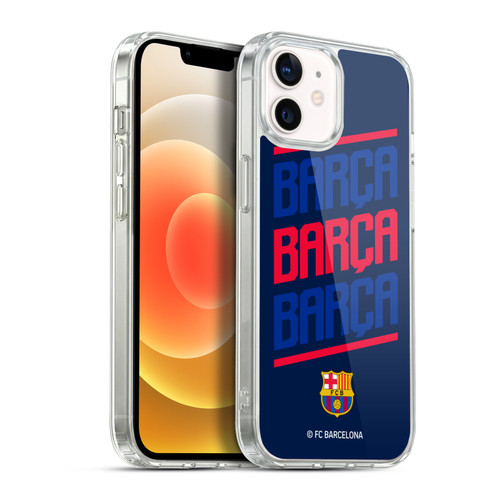 FC Barcelona Graphics Barca Type Soft Gel Case for Apple iPhone 12 / iPhone 12 Pro & MagSafe