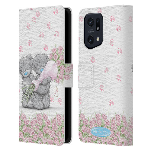 Me To You ALL About Love Pink Roses Leather Book Wallet Case Cover For OPPO Find X5 Pro