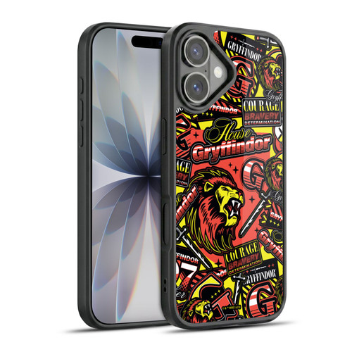 Harry Potter Badge Up House Gryffindor Gel Armour Case For Apple iPhone 17