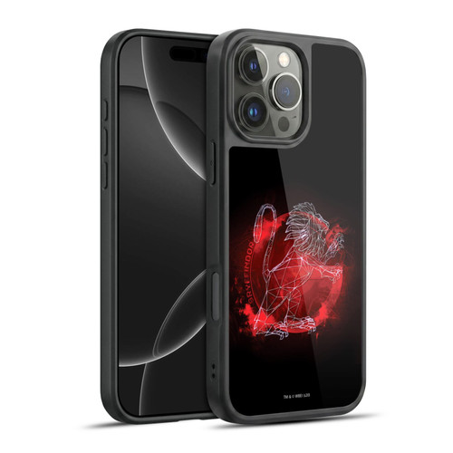Harry Potter Deathly Hallows XVIII Gryffindor Gel Armour Case For Apple iPhone 16 Pro Max