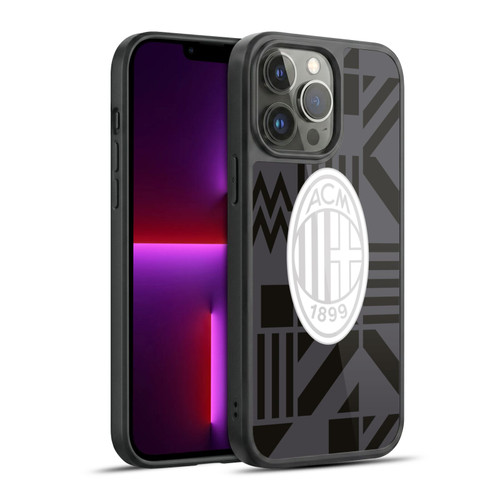 AC Milan 2022/23 Pre Match Kit Gel Armour Case For Apple iPhone 13 Pro Max