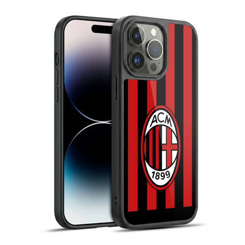 AC Milan 2022/23 Home Kit Gel Armour Case For Apple iPhone 14 Pro Max