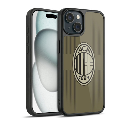AC Milan 2022/23 Third Kit Gel Armour Case For Apple iPhone 15