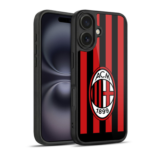 AC Milan 2022/23 Home Kit Gel Armour Case For Apple iPhone 16