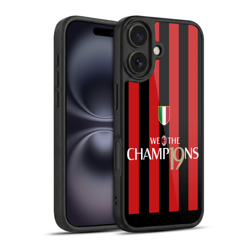 AC Milan 2022/23 Scudetto Home Kit Champions Gel Armour Case For Apple iPhone 16