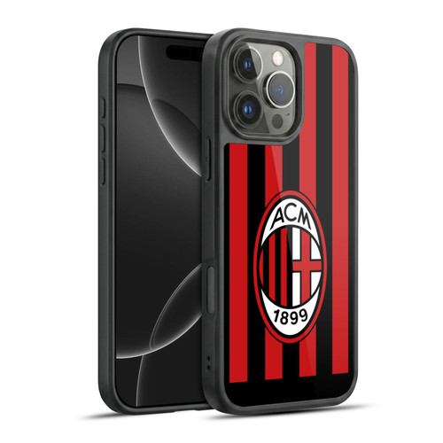 AC Milan 2022/23 Home Kit Gel Armour Case For Apple iPhone 16 Pro Max