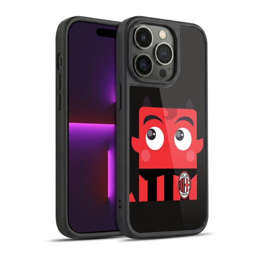 AC Milan Art Mascotte Gel Armour Case For Apple iPhone 14 Pro