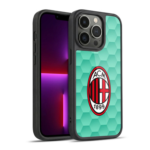 AC Milan 2020/21 Crest Kit Home Goalkeeper Gel Armour Case For Apple iPhone 13 Pro