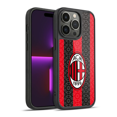 AC Milan 2020/21 Crest Kit Home Gel Armour Case For Apple iPhone 14 Pro