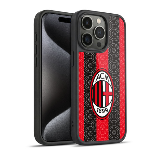 AC Milan 2020/21 Crest Kit Home Gel Armour Case For Apple iPhone 15 Pro
