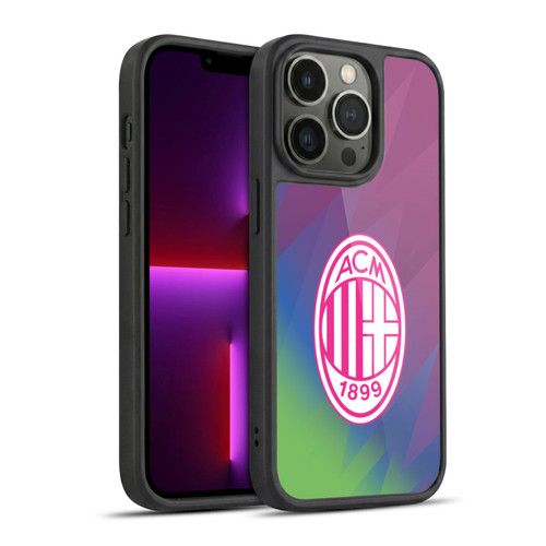 AC Milan 2023/24 Crest Kit Third Gel Armour Case For Apple iPhone 13 Pro